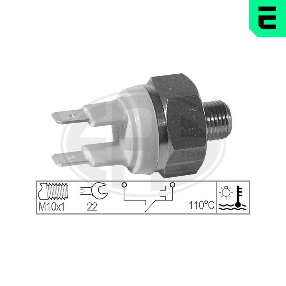 Датчик температури охолоджуючої рідини ERA 330309 - zapix