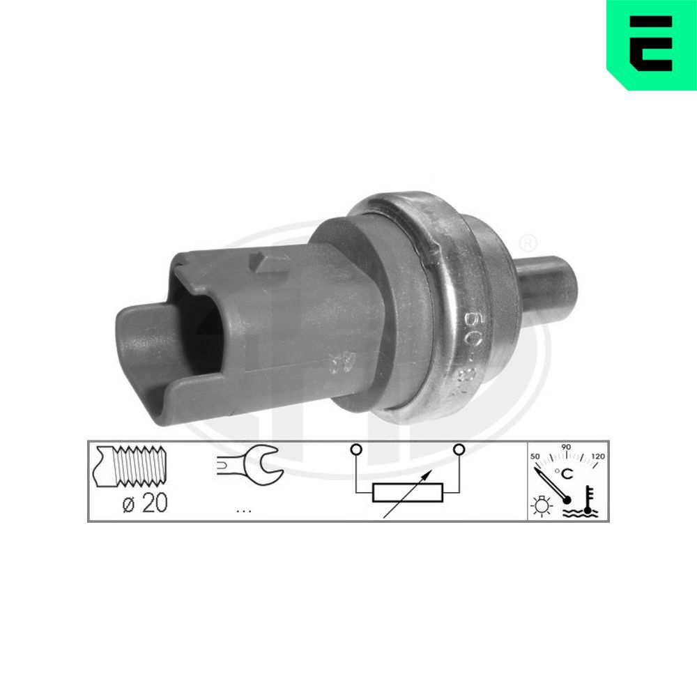 Датчик температури охолоджуючої рідини ERA 330502 - zapix