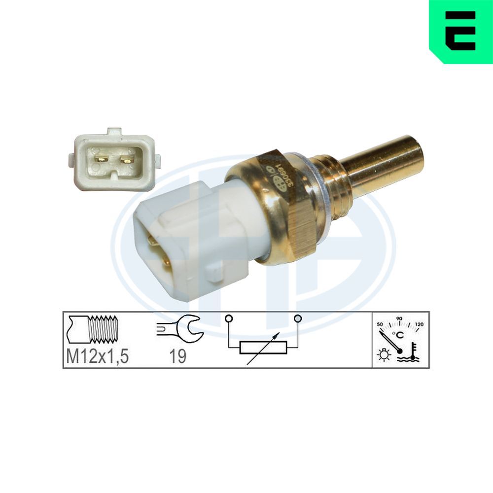 Датчик температури охолоджуючої рідини ERA 330691 - zapix