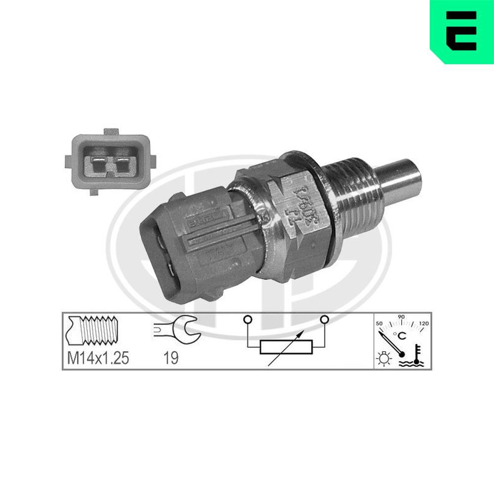 Датчик температури охолоджуючої рідини ERA 330709 - zapix