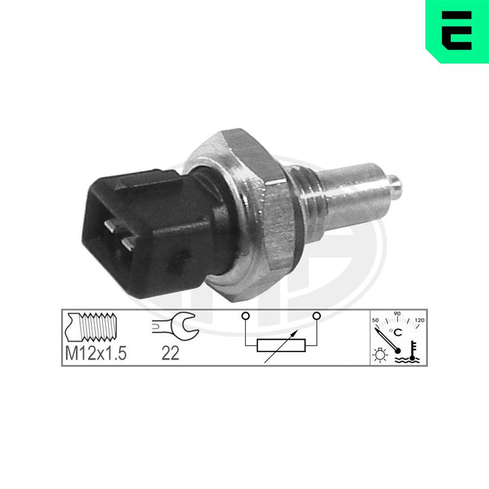 Датчик температури охолоджуючої рідини ERA 330643 - zapix