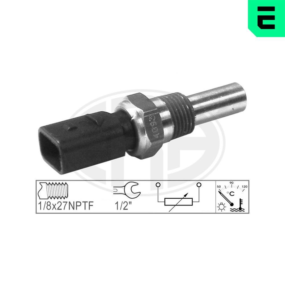 Датчик температури охолоджуючої рідини ERA 330659 - zapix