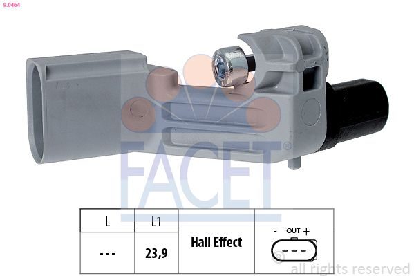 Датчик положення колінчастого валу FACET 90464 - zapix