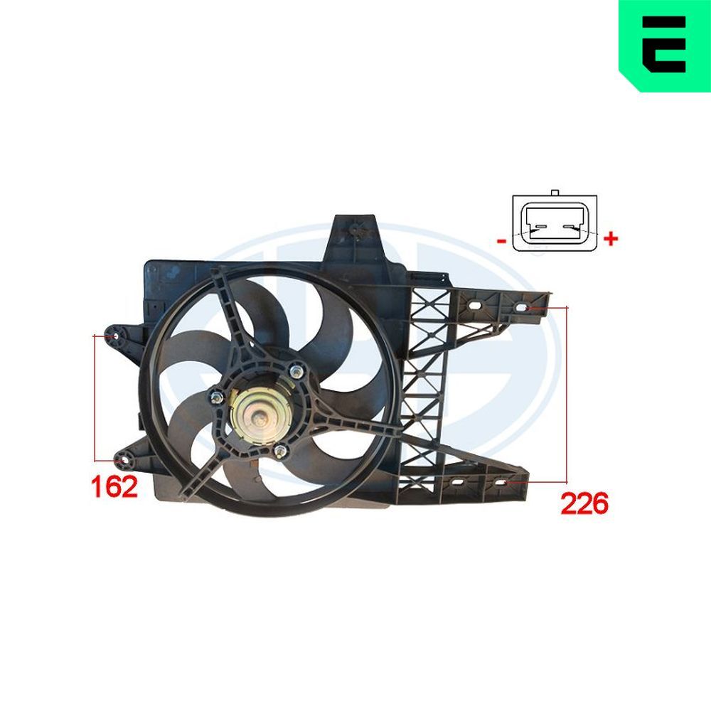 Вентилятор системи охолодження ERA 352002 - zapix