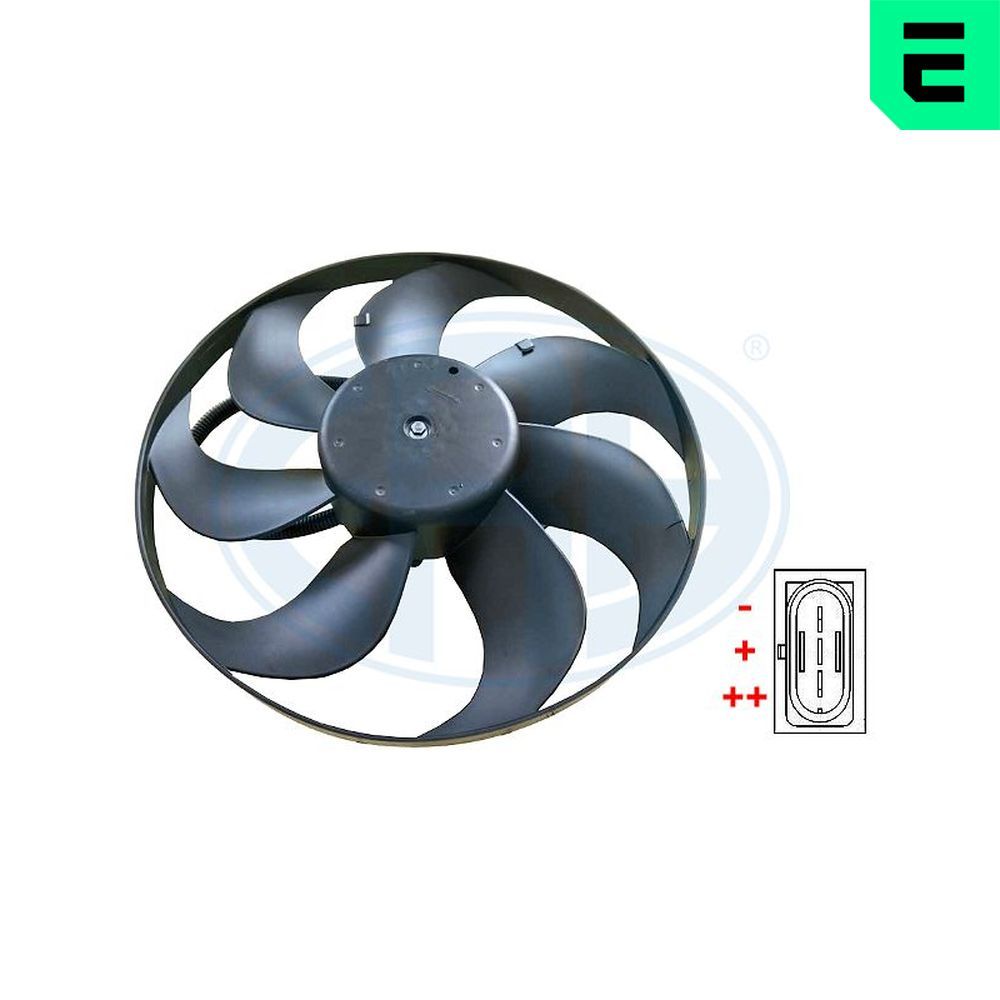 Вентилятор системи охолодження ERA 352028 - zapix