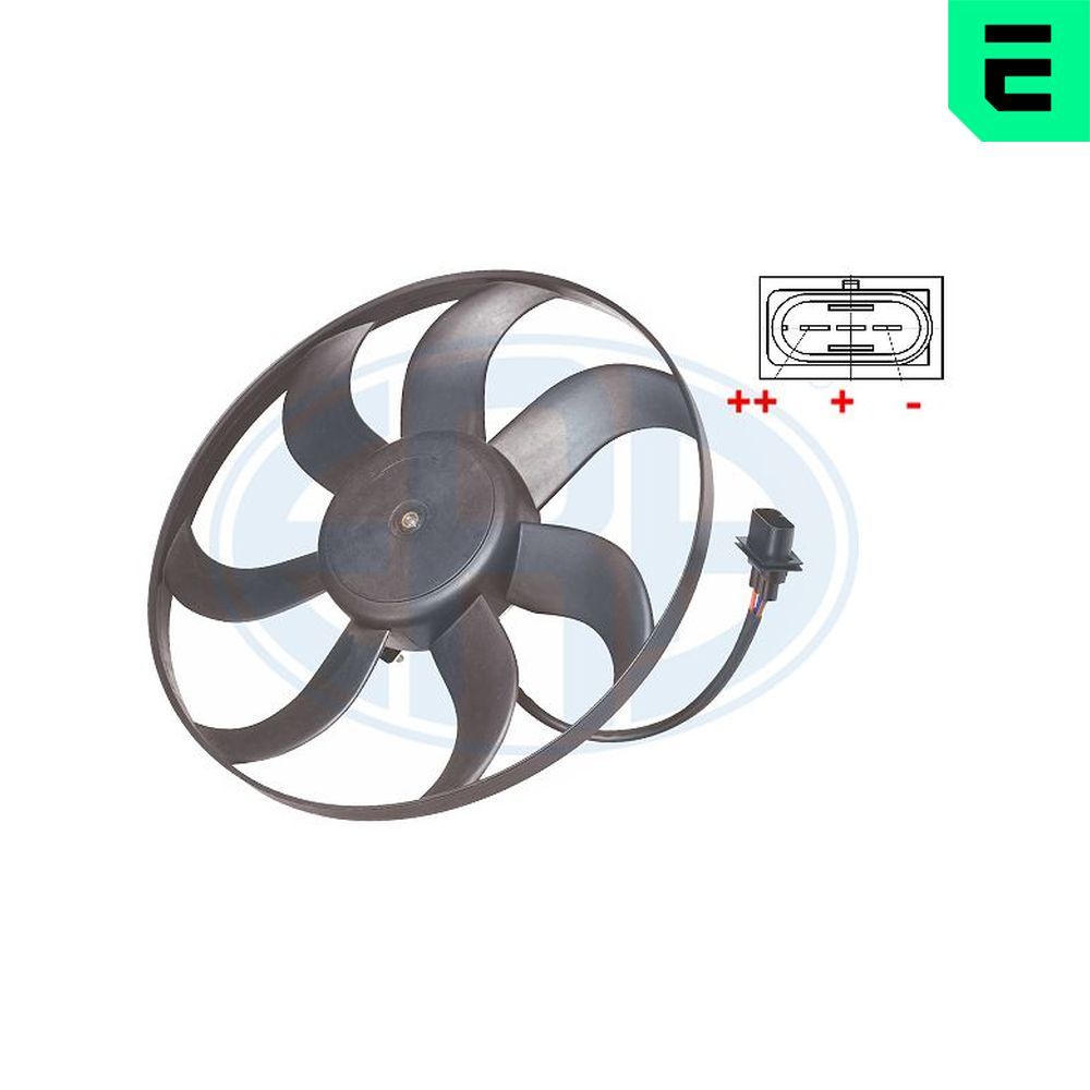 Вентилятор системи охолодження ERA 352040 - zapix