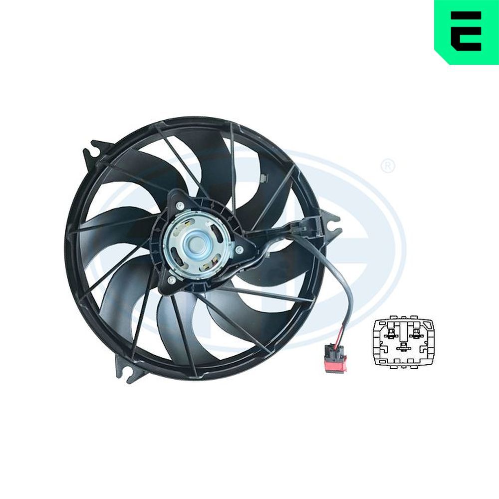 Вентилятор системи охолодження ERA 352047 - zapix