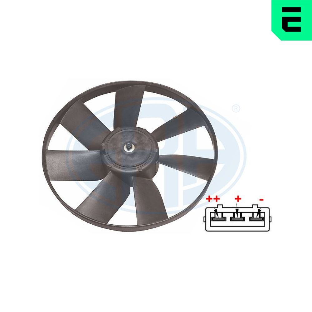 Вентилятор системи охолодження ERA 352048 - zapix