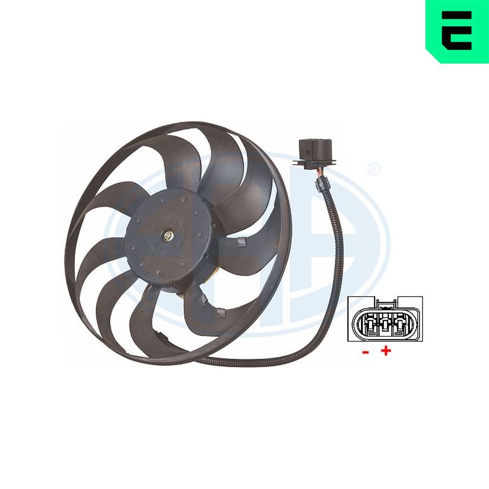Вентилятор системи охолодження ERA 352051 - zapix