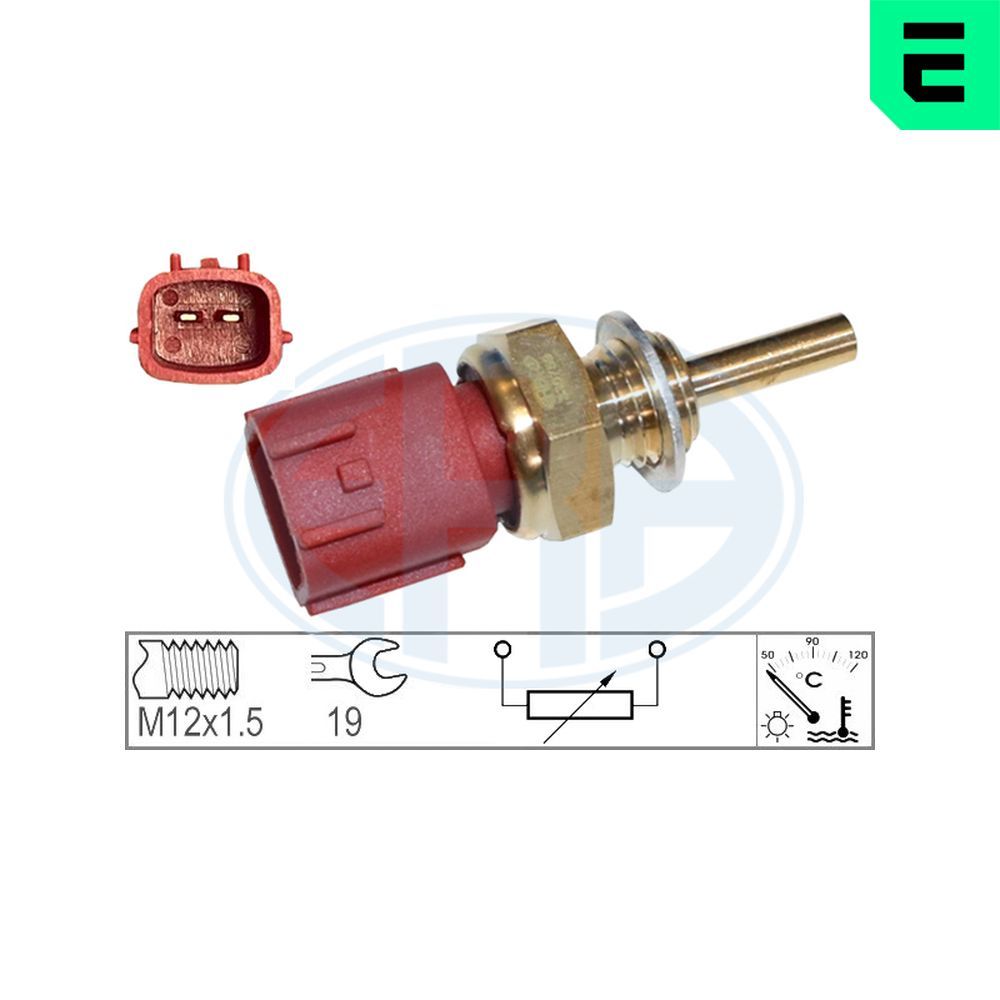 Датчик температури охолоджуючої рідини ERA 330759 - zapix