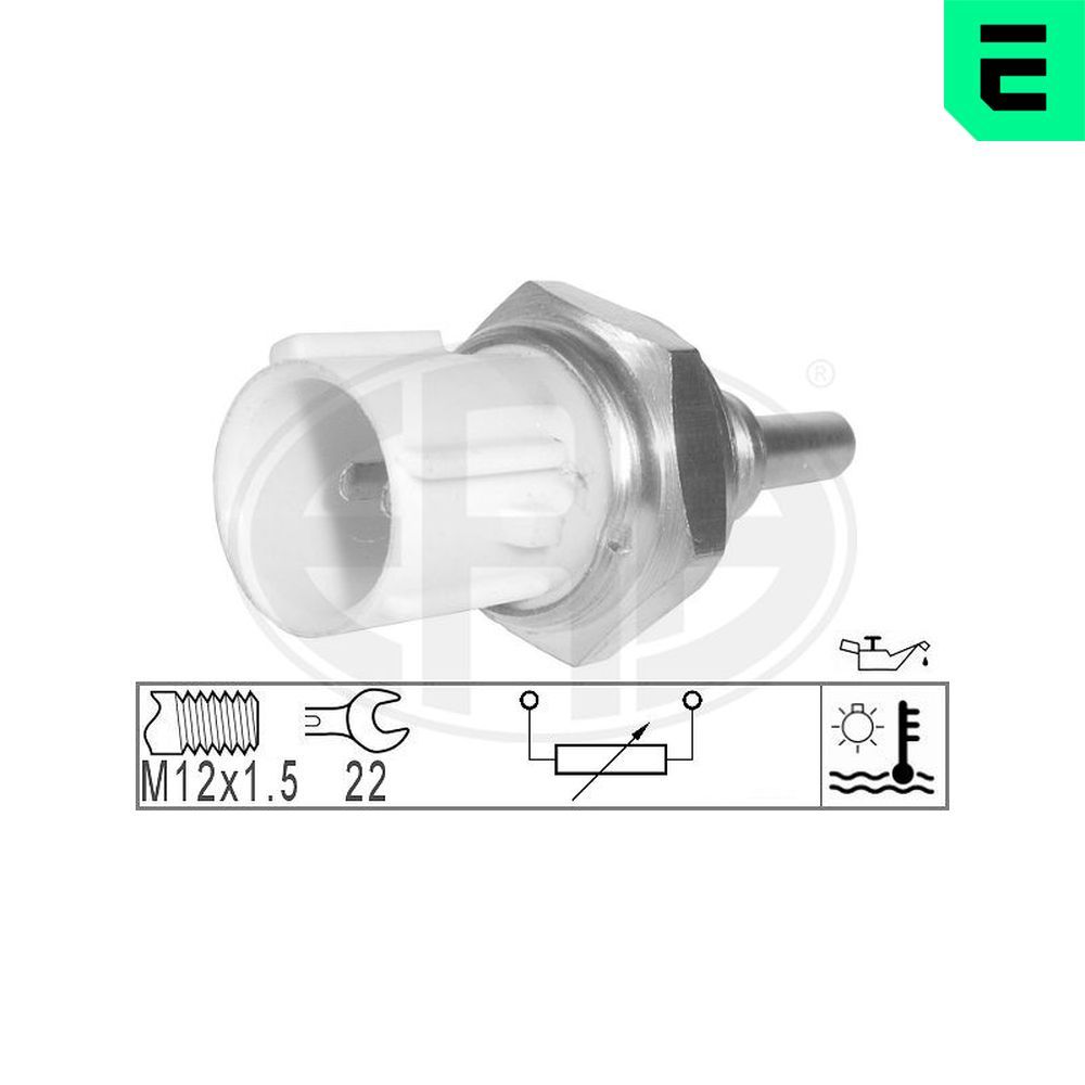 Датчик температури охолоджуючої рідини ERA 330803 - zapix