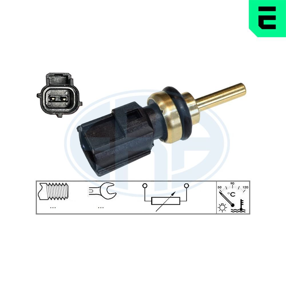 Датчик температури охолоджуючої рідини ERA 330853 - zapix