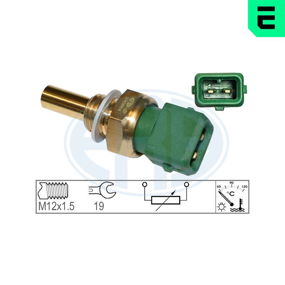 Датчик температури охолоджуючої рідини ERA 330864 - zapix