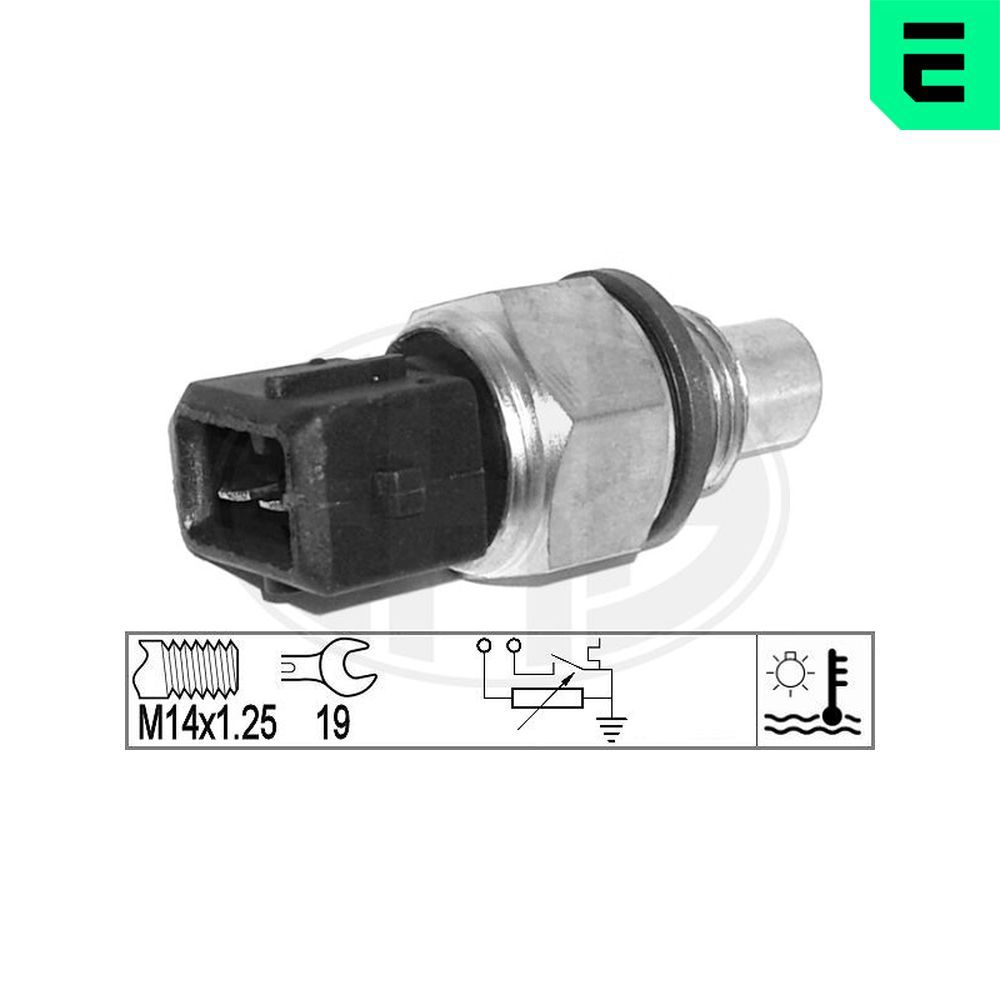 Датчик температури охолоджуючої рідини ERA 330874 - zapix