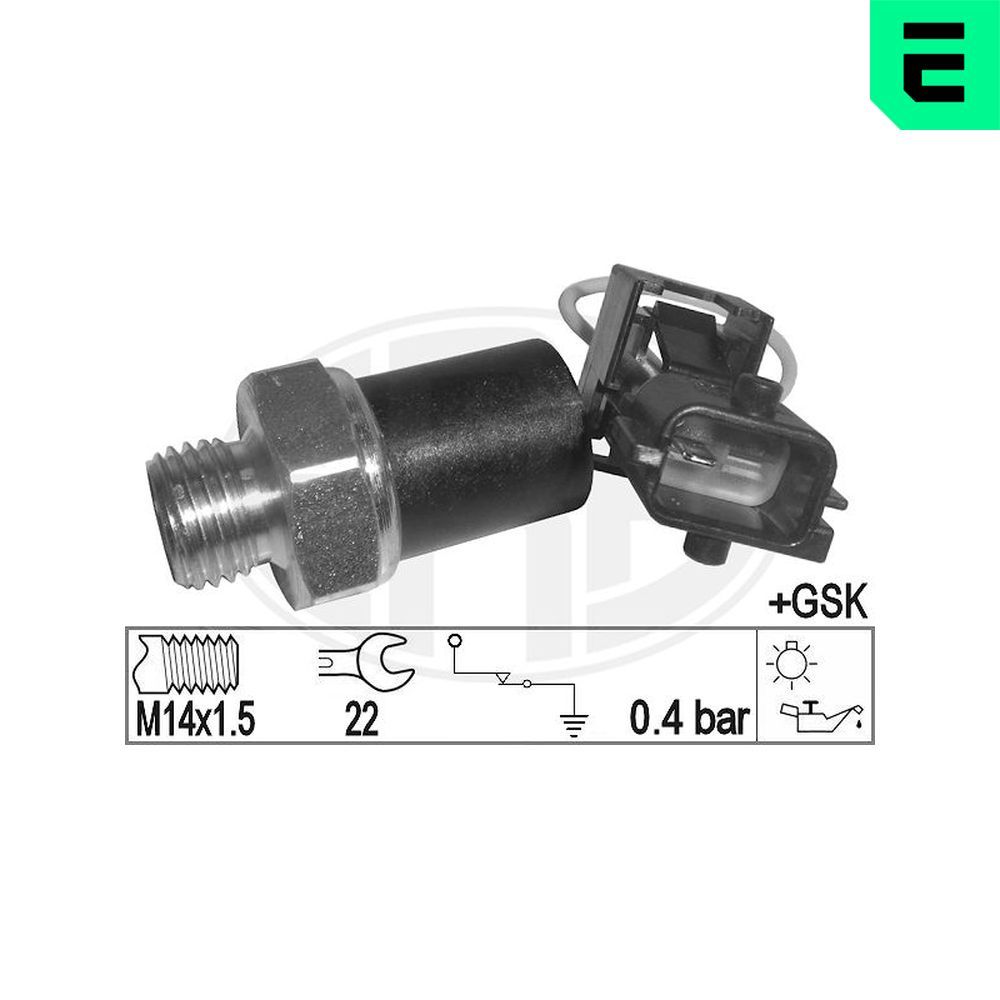 Датчик тиску оливи ERA 330907 - zapix