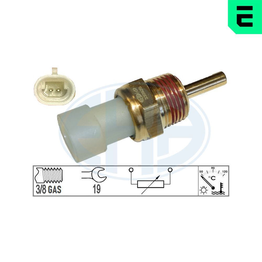 Датчик температури охолоджуючої рідини ERA 330920 - zapix