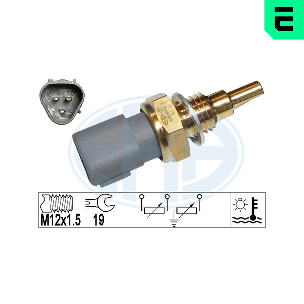 Датчик температури охолоджуючої рідини ERA 330974 - zapix