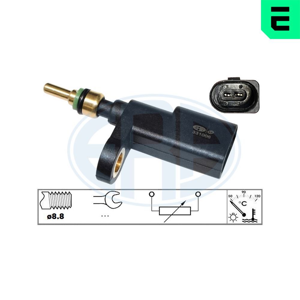 Датчик температури охолоджуючої рідини ERA 331006 - zapix