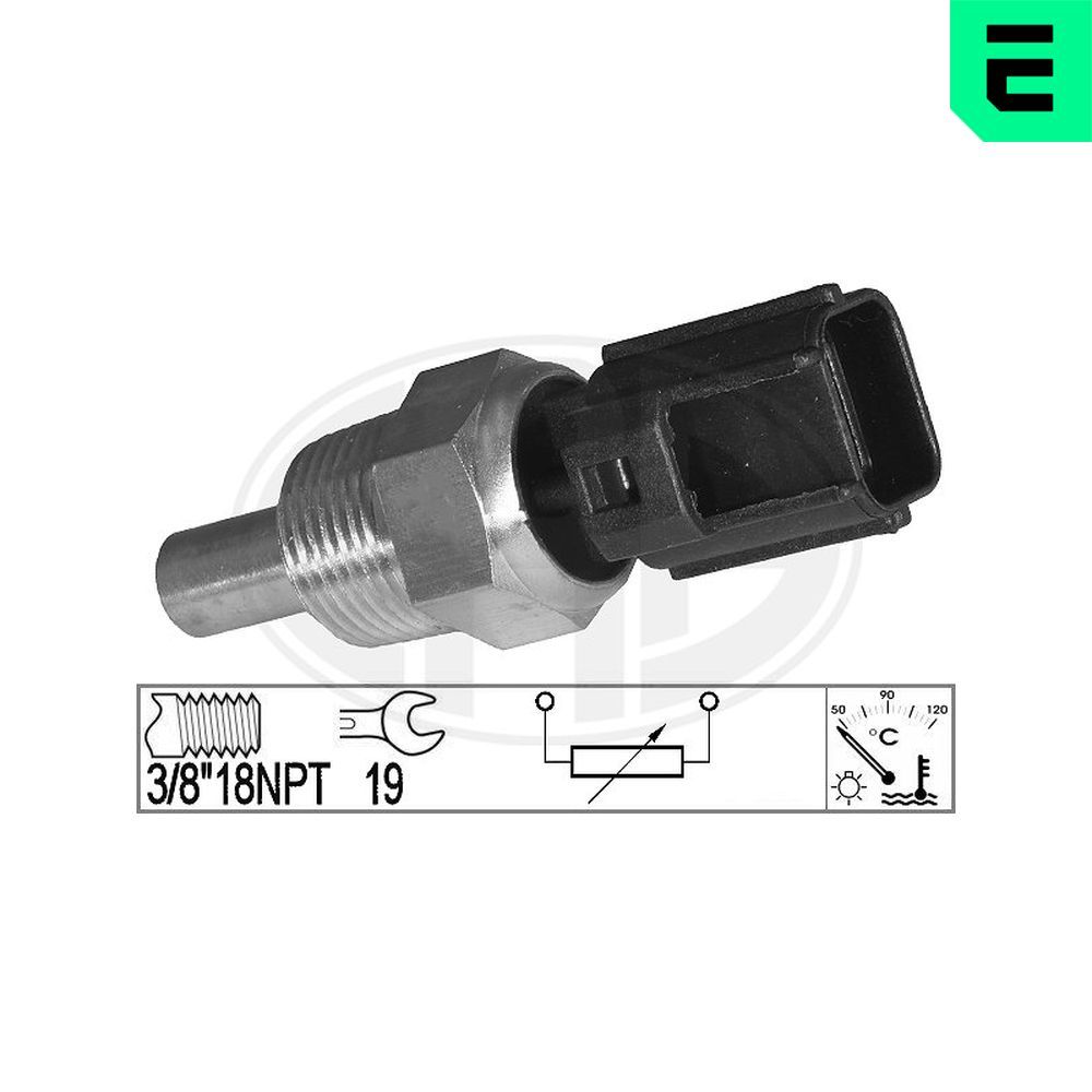 Датчик температури охолоджуючої рідини ERA 331050 - zapix
