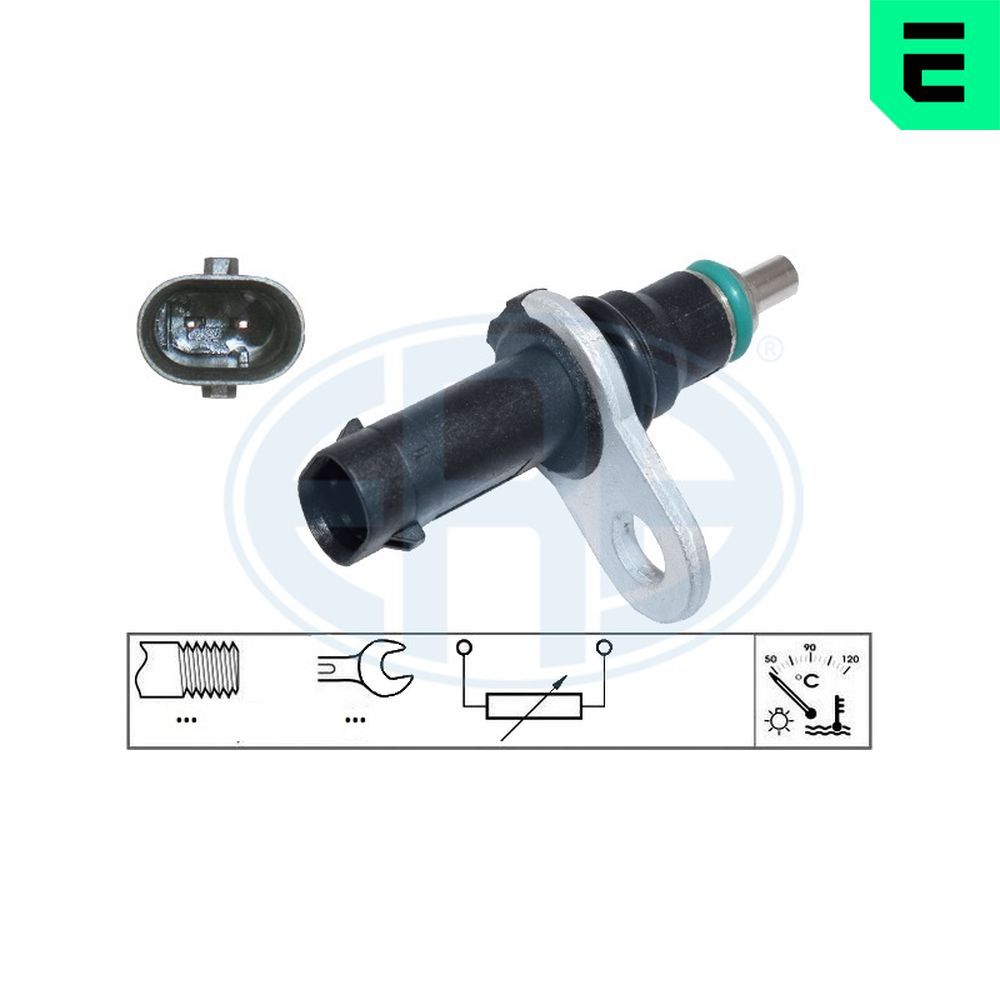 Датчик температури охолоджуючої рідини ERA 331055 - zapix