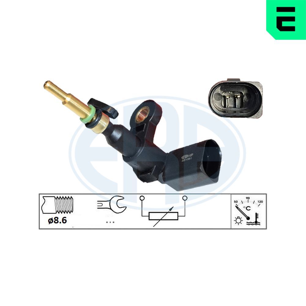 Датчик температури охолоджуючої рідини ERA 331061 - zapix