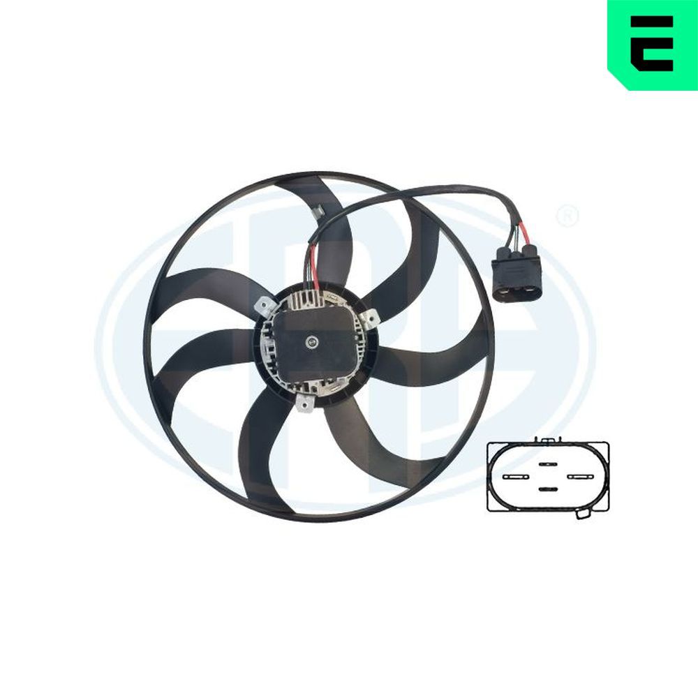 Вентилятор системи охолодження ERA 352120 - zapix