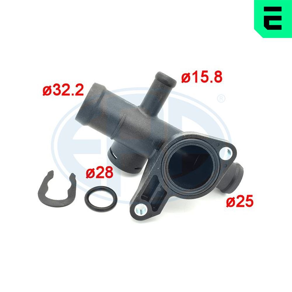 Фланець системи охолодження ERA 354030 - zapix