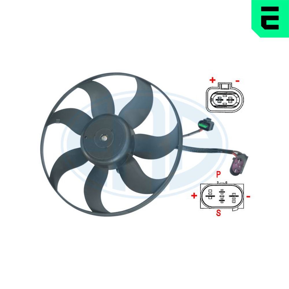 Вентилятор системи охолодження ERA 352061 - zapix