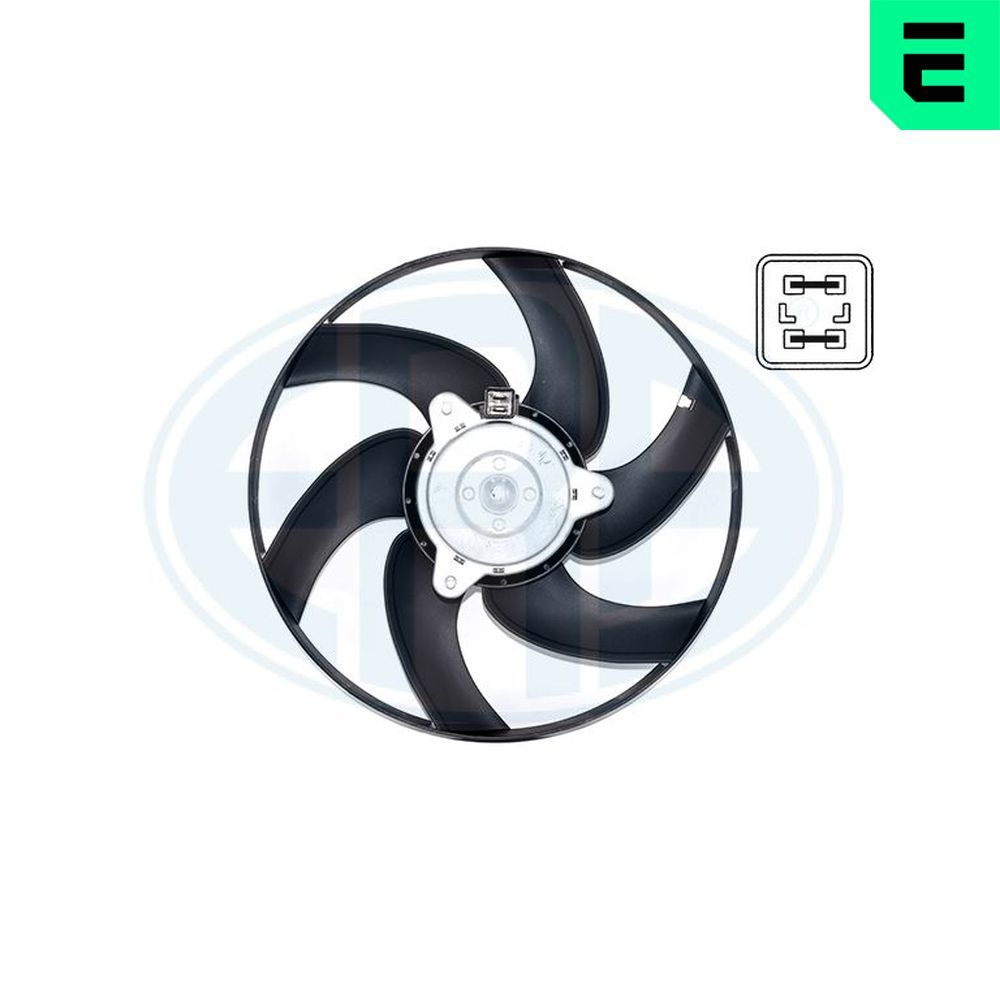 Вентилятор системи охолодження ERA 352078 - zapix