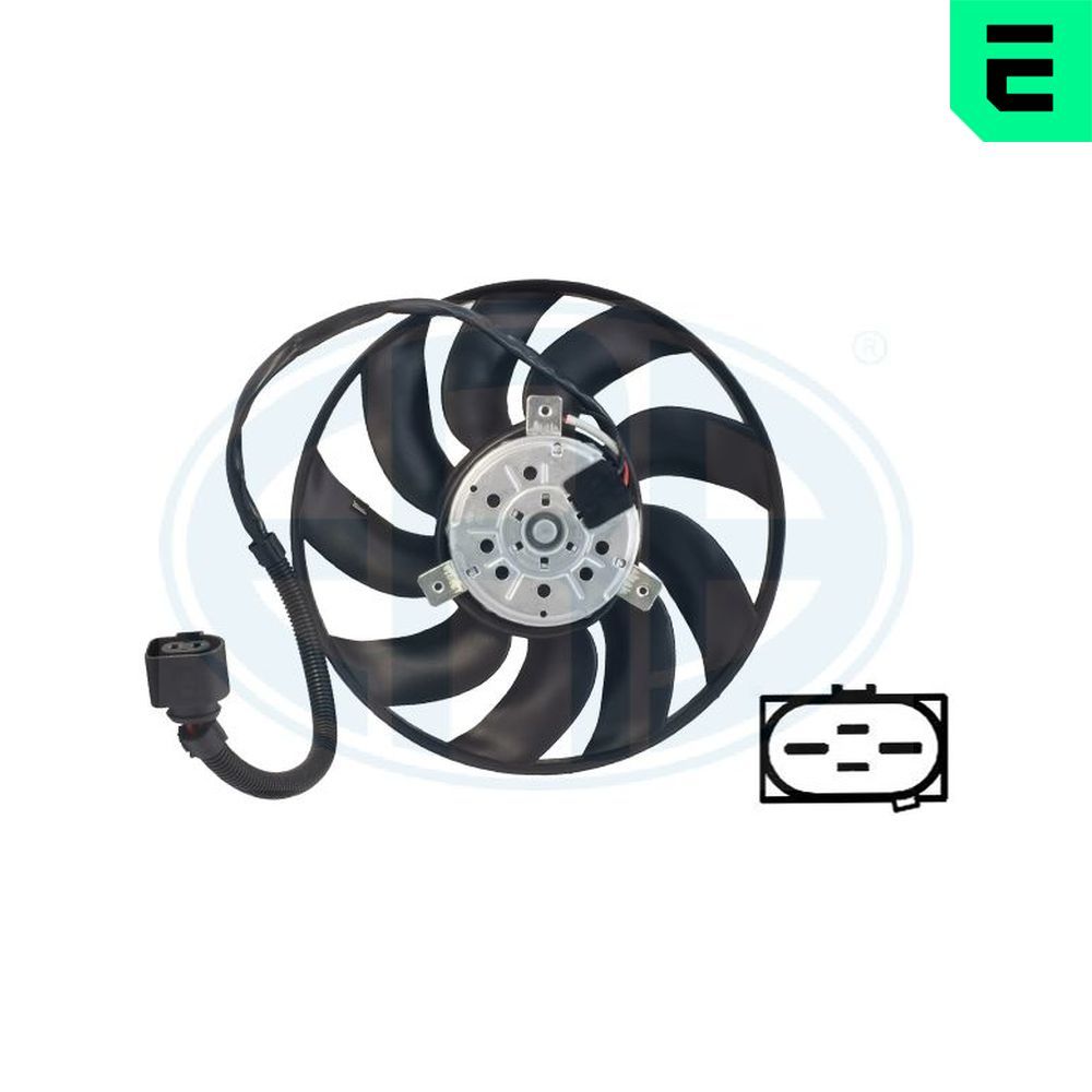 Вентилятор системи охолодження ERA 352119 - zapix