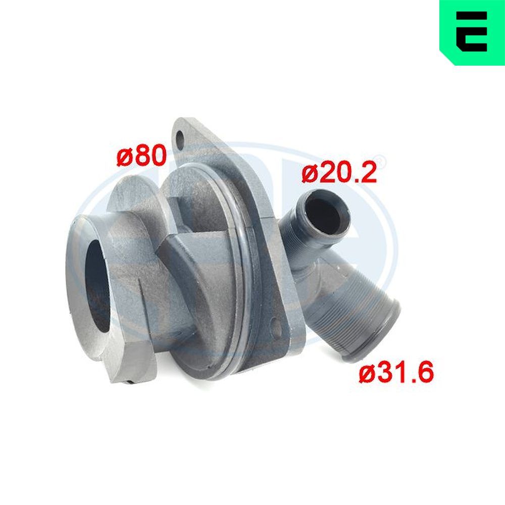 Фланець системи охолодження ERA 354066 - zapix