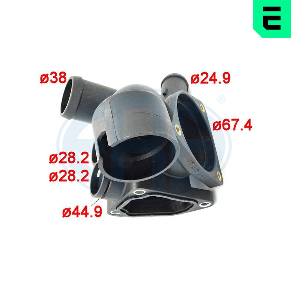 Фланець системи охолодження ERA 354067 - zapix