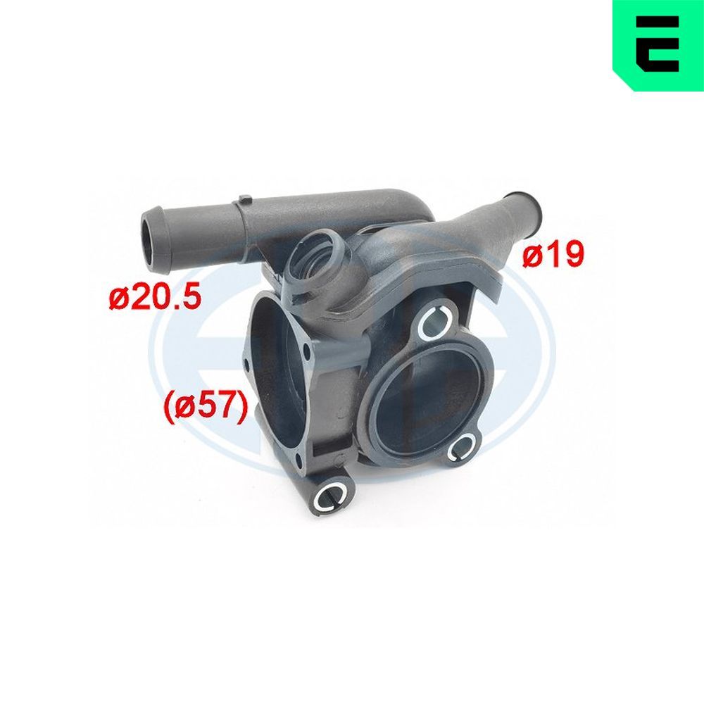 Фланець системи охолодження ERA 354073 - zapix