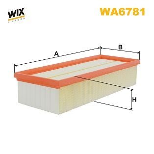 Повітряний фільтр WIX FILTERS WA6781 - zapix