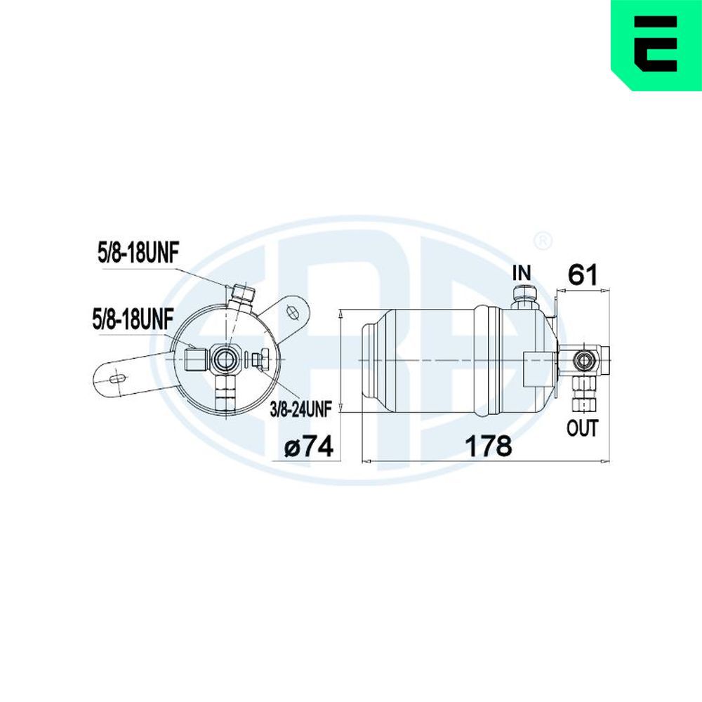 Осушувач кондиціонера ERA 668008 - zapix