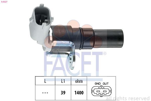 Датчик положення колінчастого валу FACET 90327 - zapix