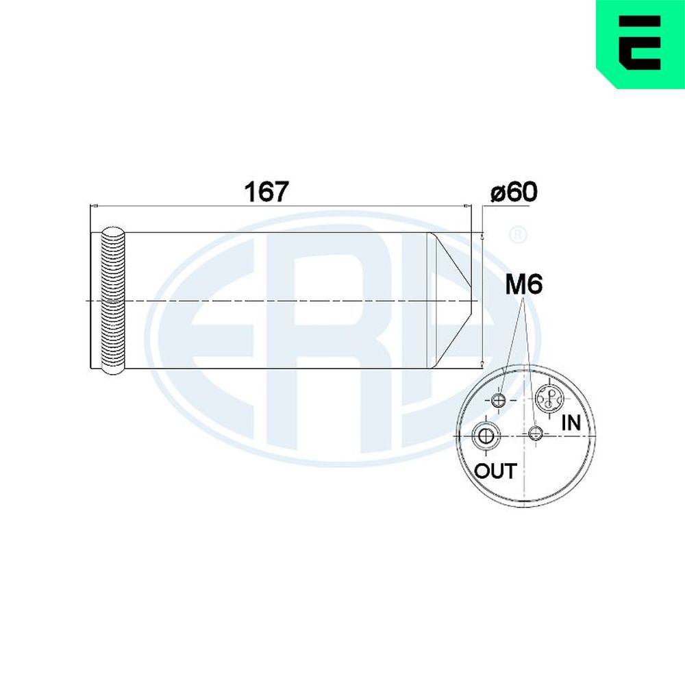 Осушувач кондиціонера ERA 668017 - zapix