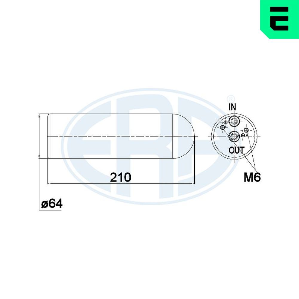 Осушувач кондиціонера ERA 668027 - zapix