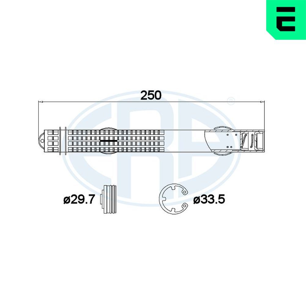 Осушувач кондиціонера ERA 668031 - zapix