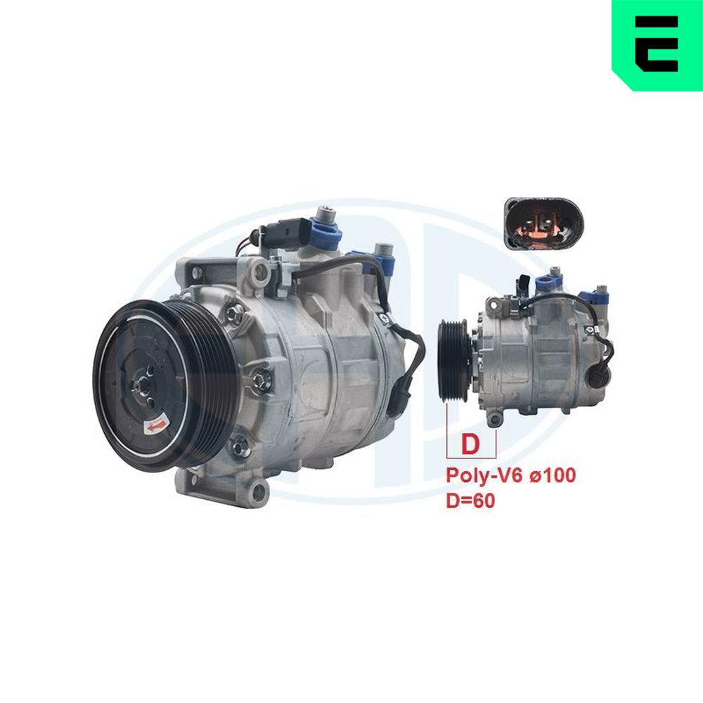 Компресор кондиціонера ERA 670008 - zapix