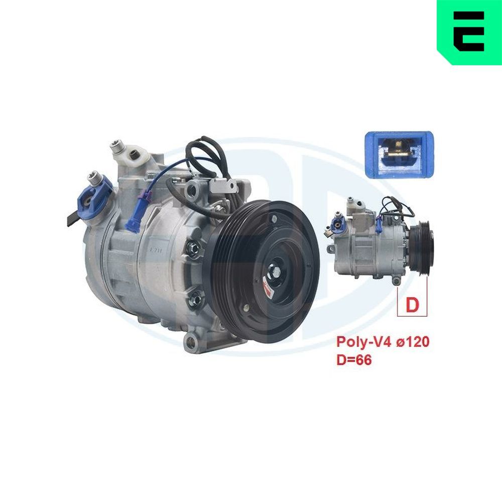 Компресор кондиціонера ERA 670014 - zapix