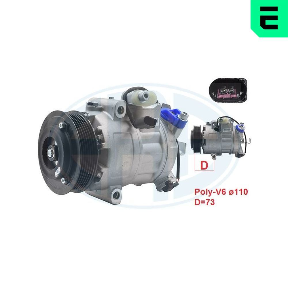 Компресор кондиціонера ERA 670022 - zapix