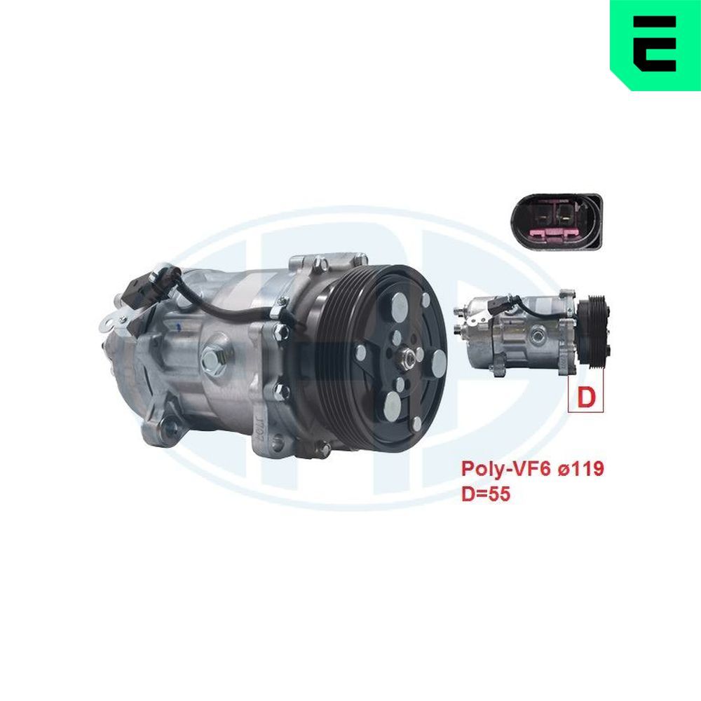 Компресор кондиціонера ERA 670030 - zapix