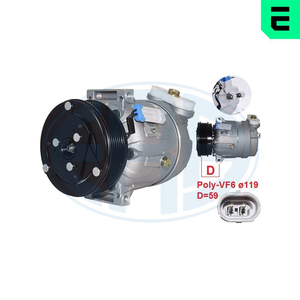 Компресор кондиціонера ERA 670041