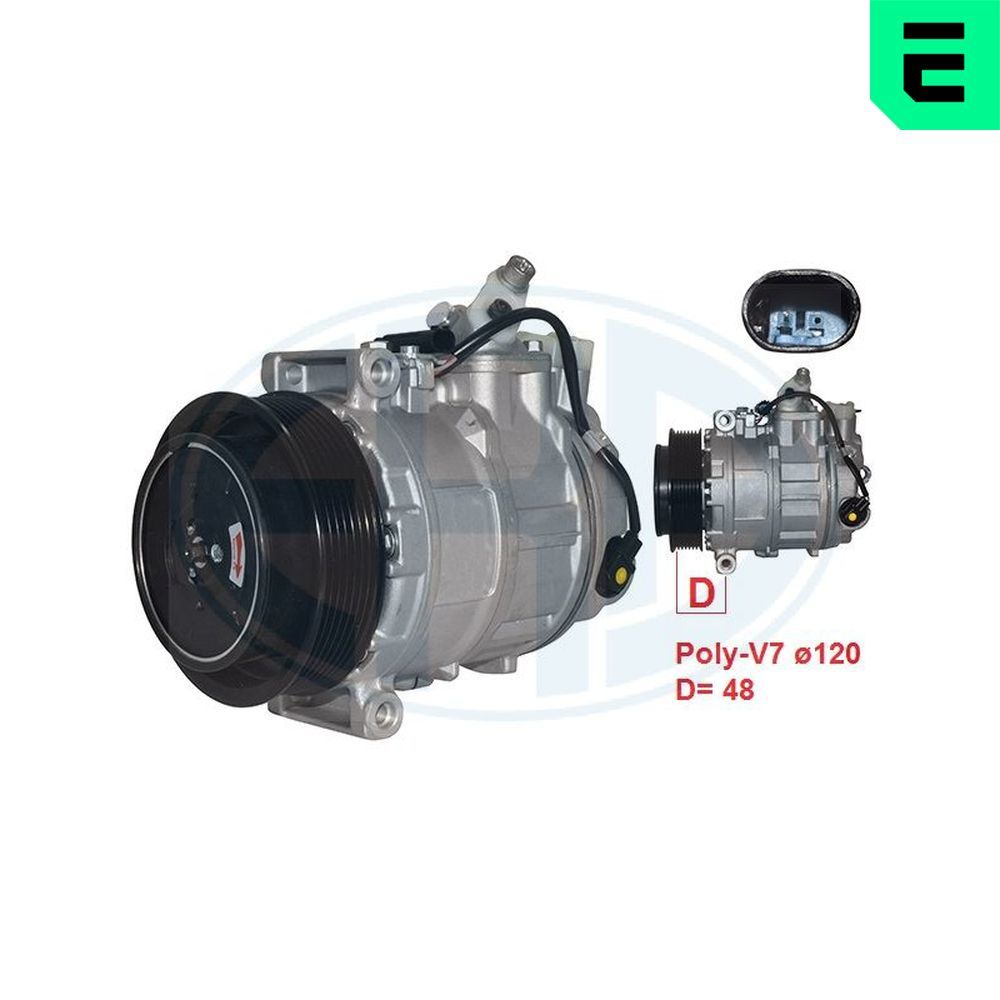 Компресор кондиціонера ERA 670055 - zapix
