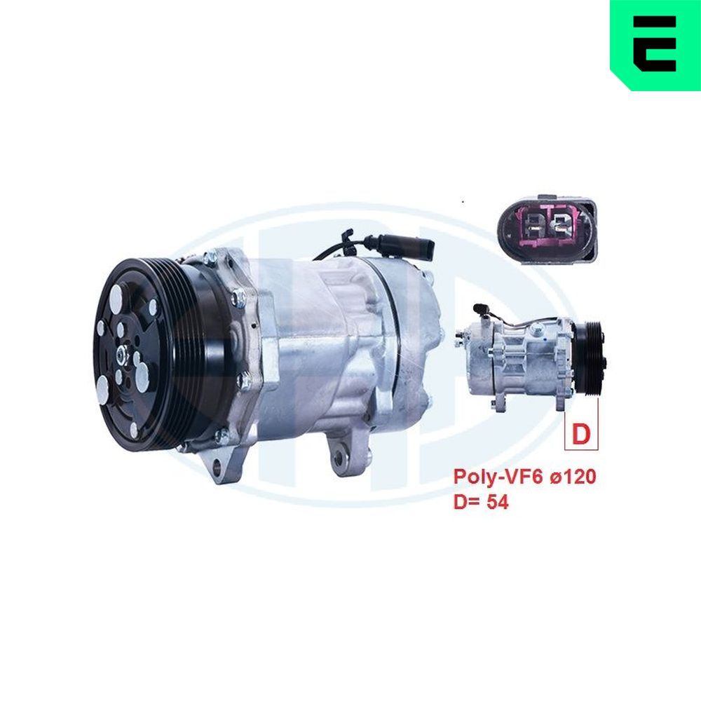 Компресор кондиціонера ERA 670064 - zapix