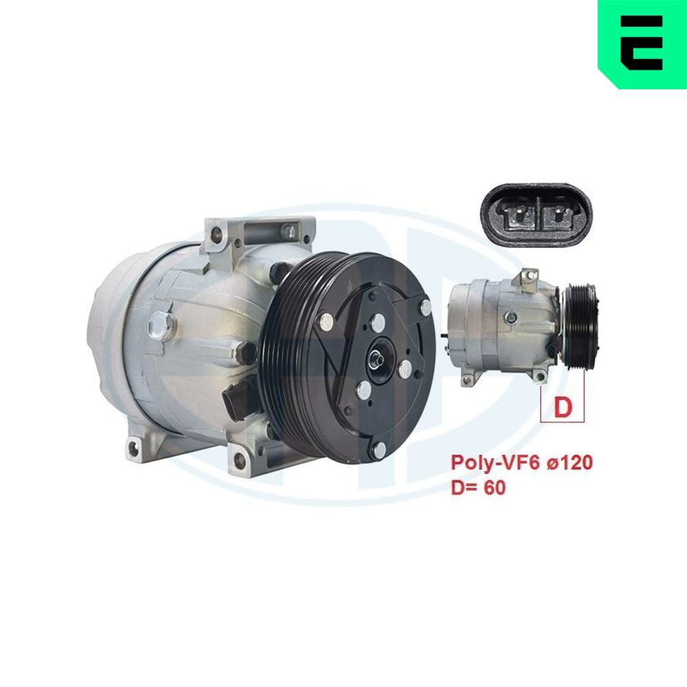 Компресор кондиціонера ERA 670068