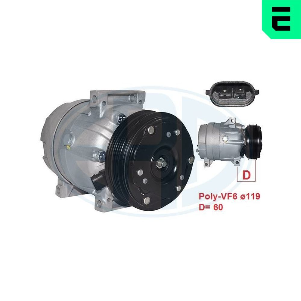 Компресор кондиціонера ERA 670076