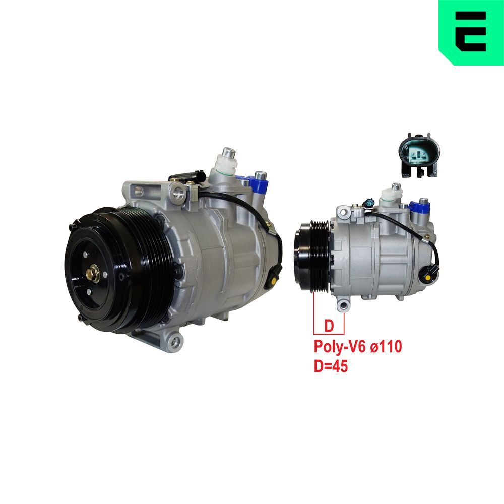 Компресор кондиціонера ERA 670077 - zapix