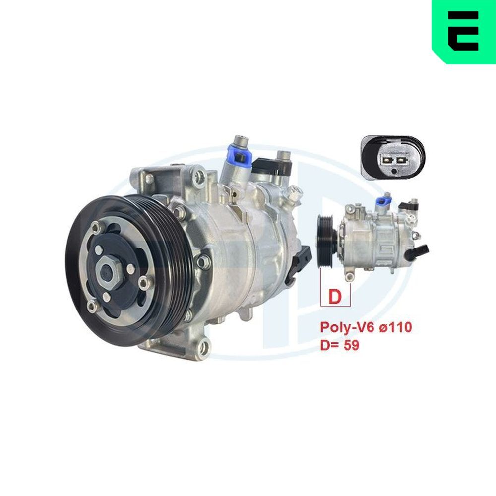 Компрессор кондиционера ERA 670097